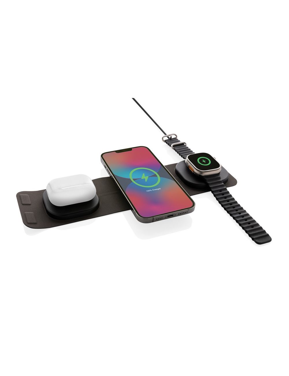 Ładowarka bezprzewodowa 3 w 1 15W Swiss Peak
