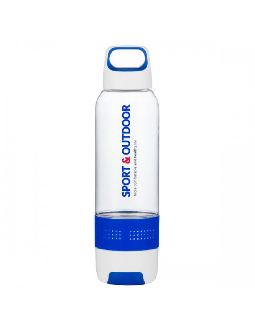 Butelka 500 ml z ręcznikiem chłodzącym Freshie, niebieski