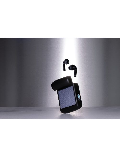Douszne słuchawki bezprzewodowe z panelem słonecznym Skywave