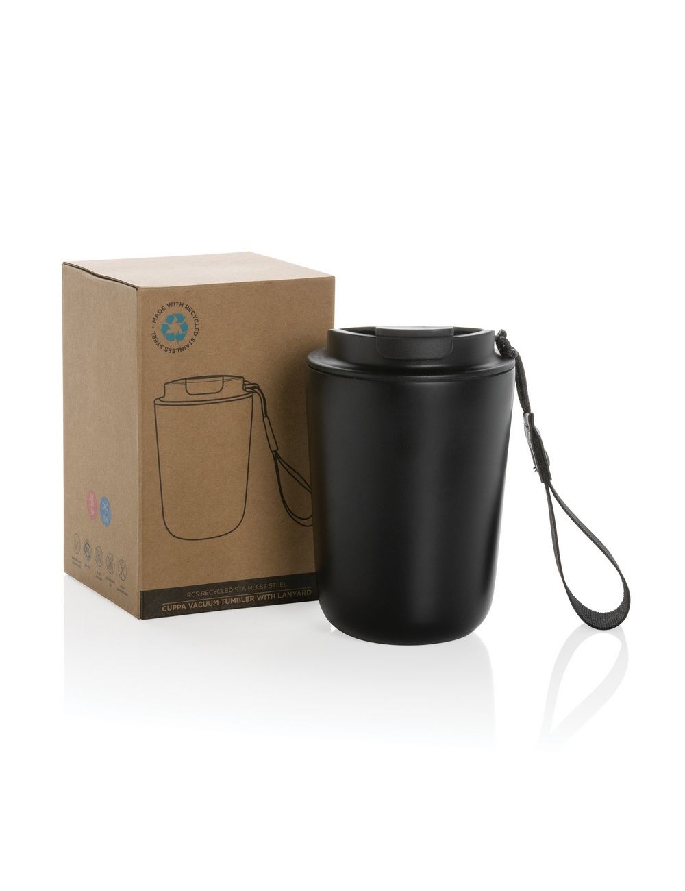 Kubek termiczny 380 ml Cuppa, stal nierdzewna z...