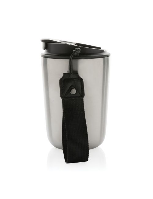 Kubek termiczny 380 ml Cuppa, stal nierdzewna z recyklingu