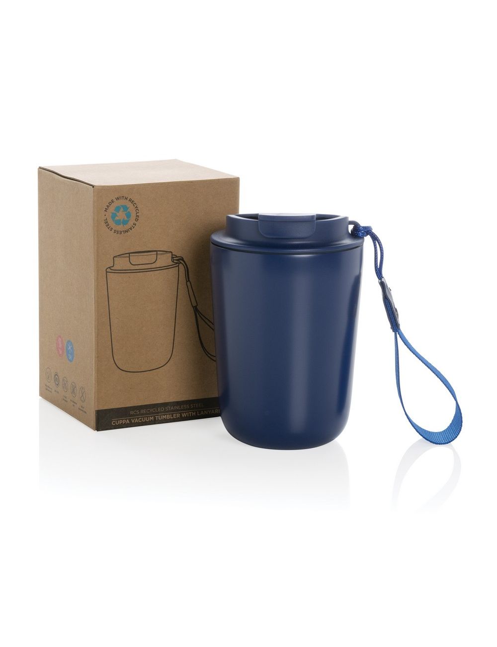 Kubek termiczny 380 ml Cuppa, stal nierdzewna z...