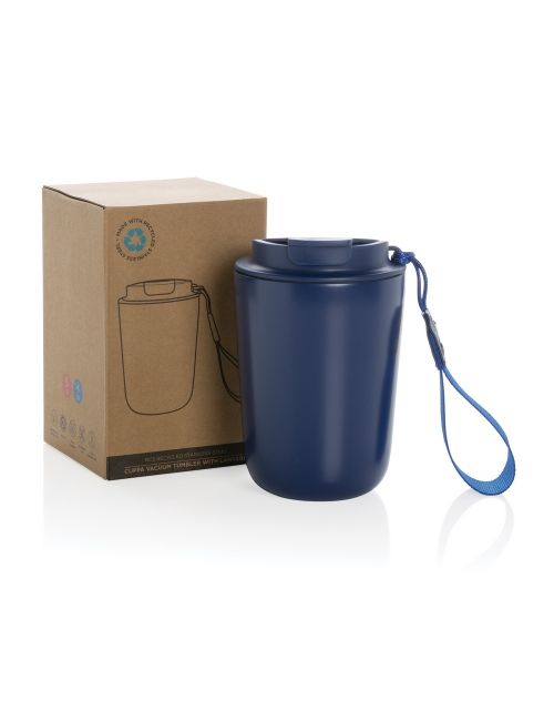 Kubek termiczny 380 ml Cuppa, stal nierdzewna z recyklingu
