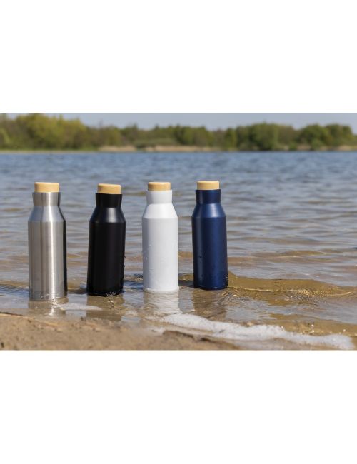 Butelka termiczna 500 ml Gaia, stal nierdzewna z recyklingu