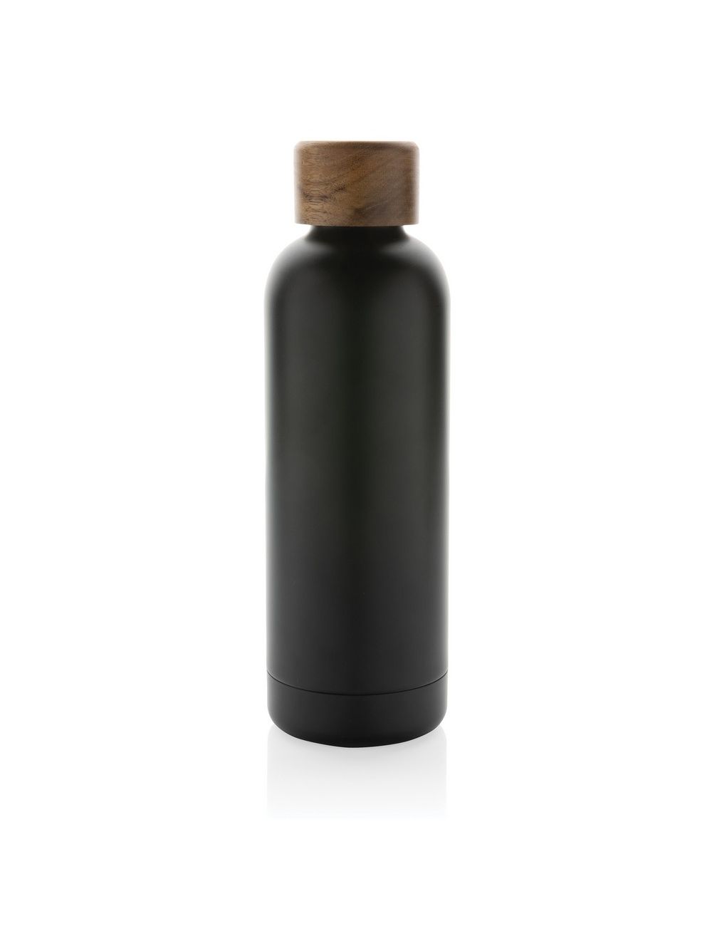 Butelka termiczna 500 ml Wood, stal nierdzewna...