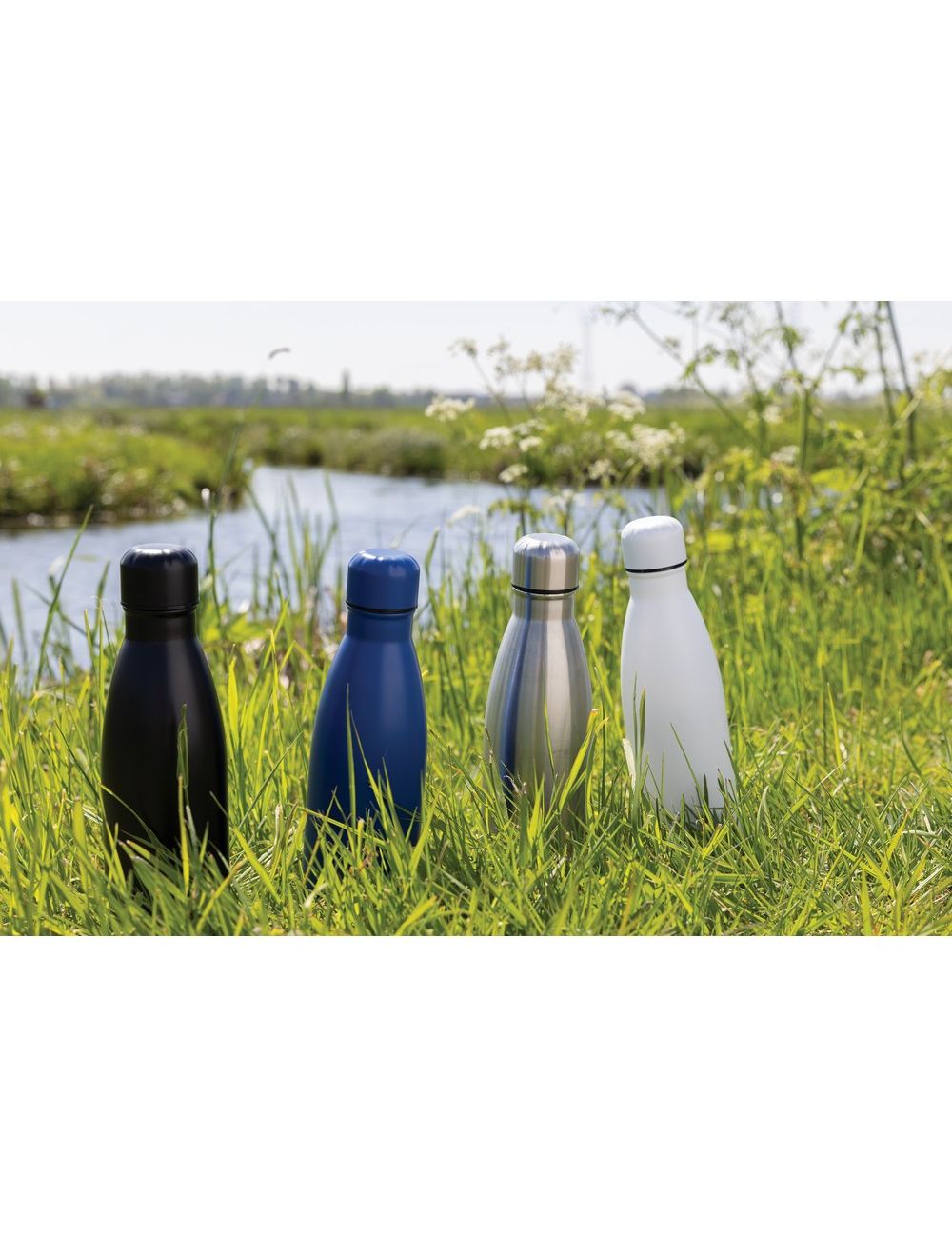 Butelka sportowa 500 ml Eureka, stal nierdzewna...