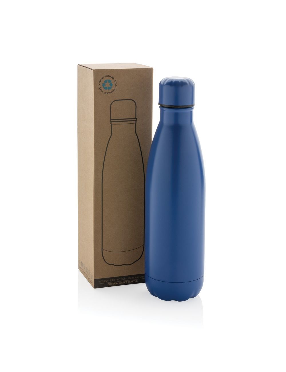 Butelka sportowa 500 ml Eureka, stal nierdzewna...