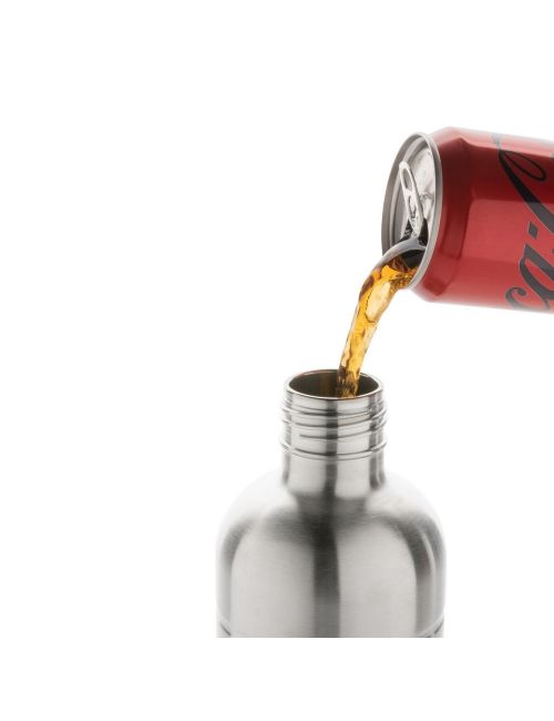 Butelka sportowa 800 ml Soda do napojów gazowanych, stal nierdzewna z recyklingu