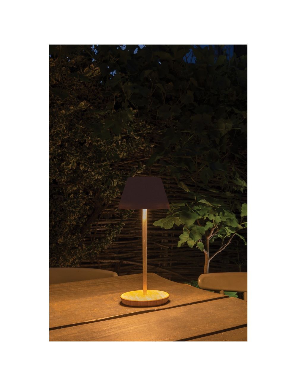 Lampka na biurko Pure Glowe, plastik z recyklingu