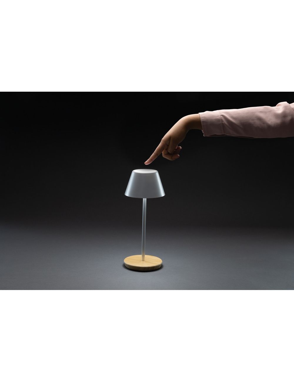 Lampka na biurko Pure Glowe, plastik z recyklingu