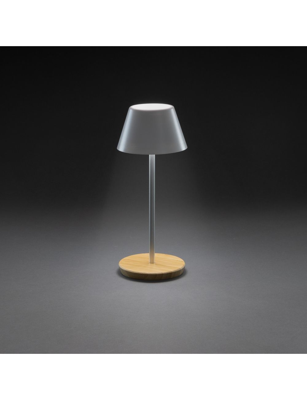 Lampka na biurko Pure Glowe, plastik z recyklingu