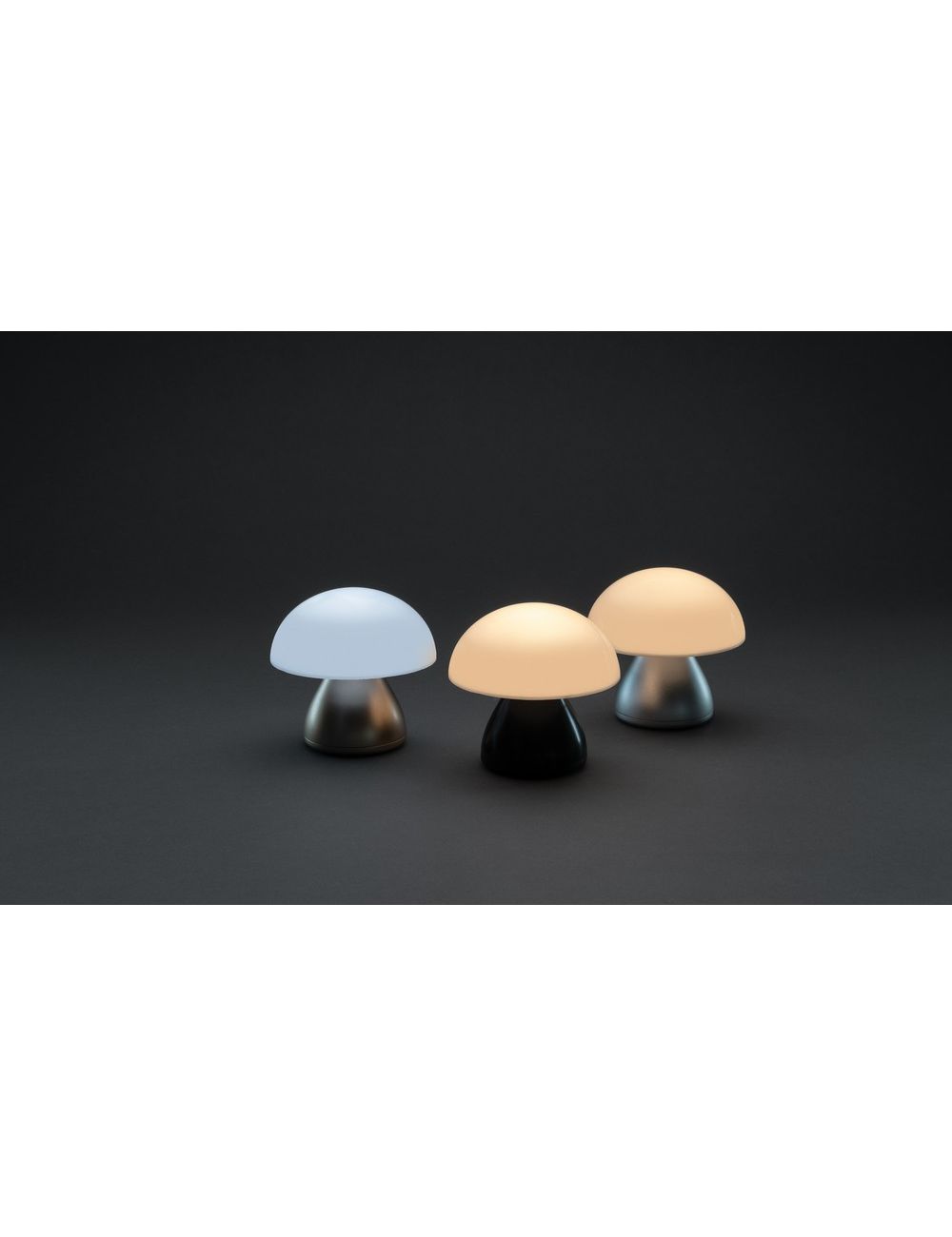 Lampka na biurko Luming, plastik z recyklingu