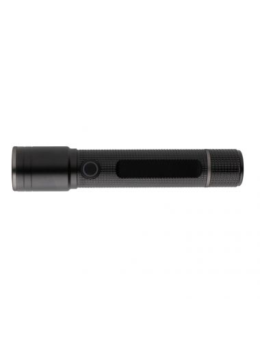 Kieszonkowa latarka Gear X, ładowana przez USB, aluminium...
