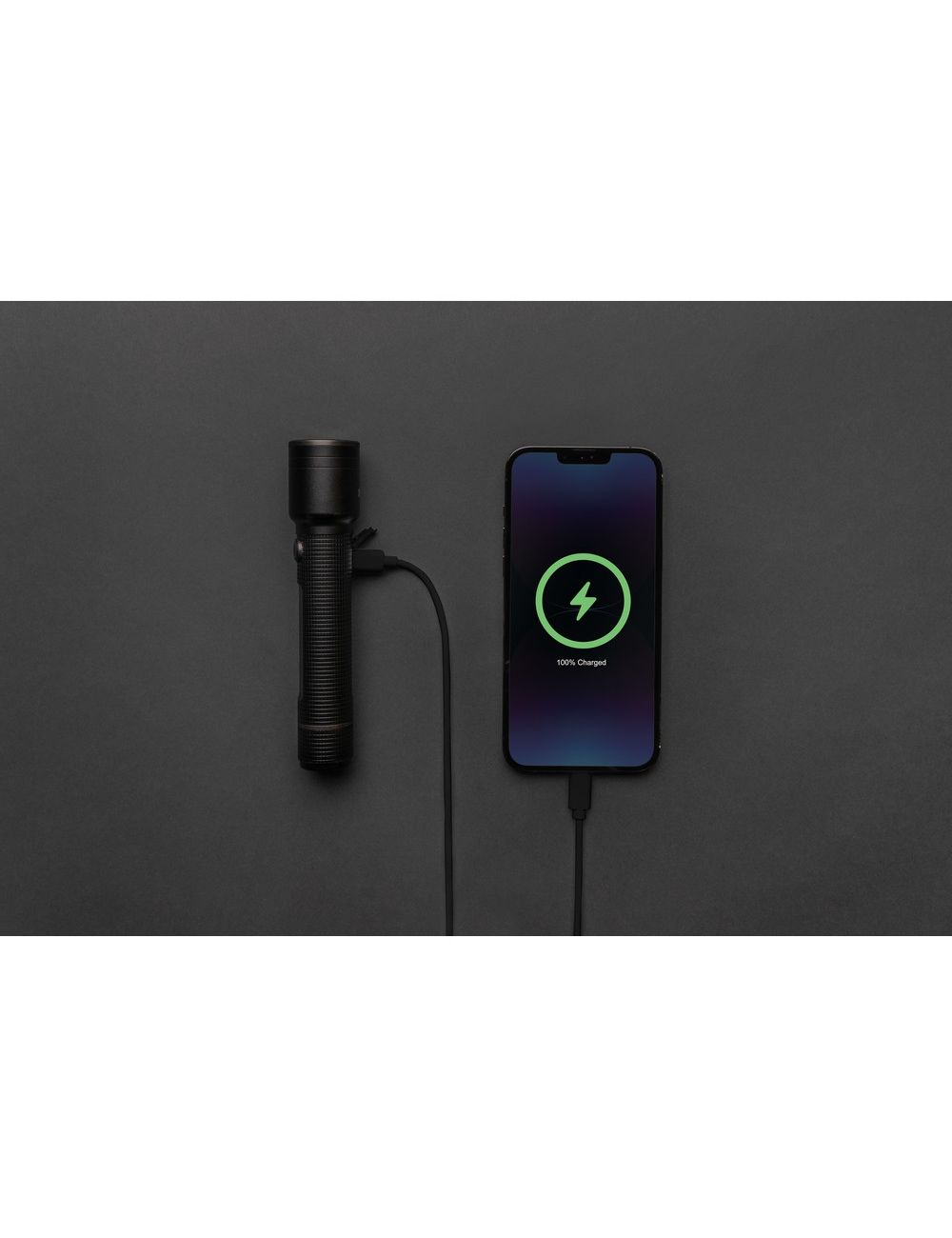 Latarka Gear X, ładowana przez USB, aluminium z...