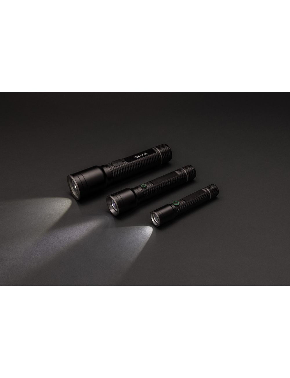 Latarka Gear X, ładowana przez USB, aluminium z...