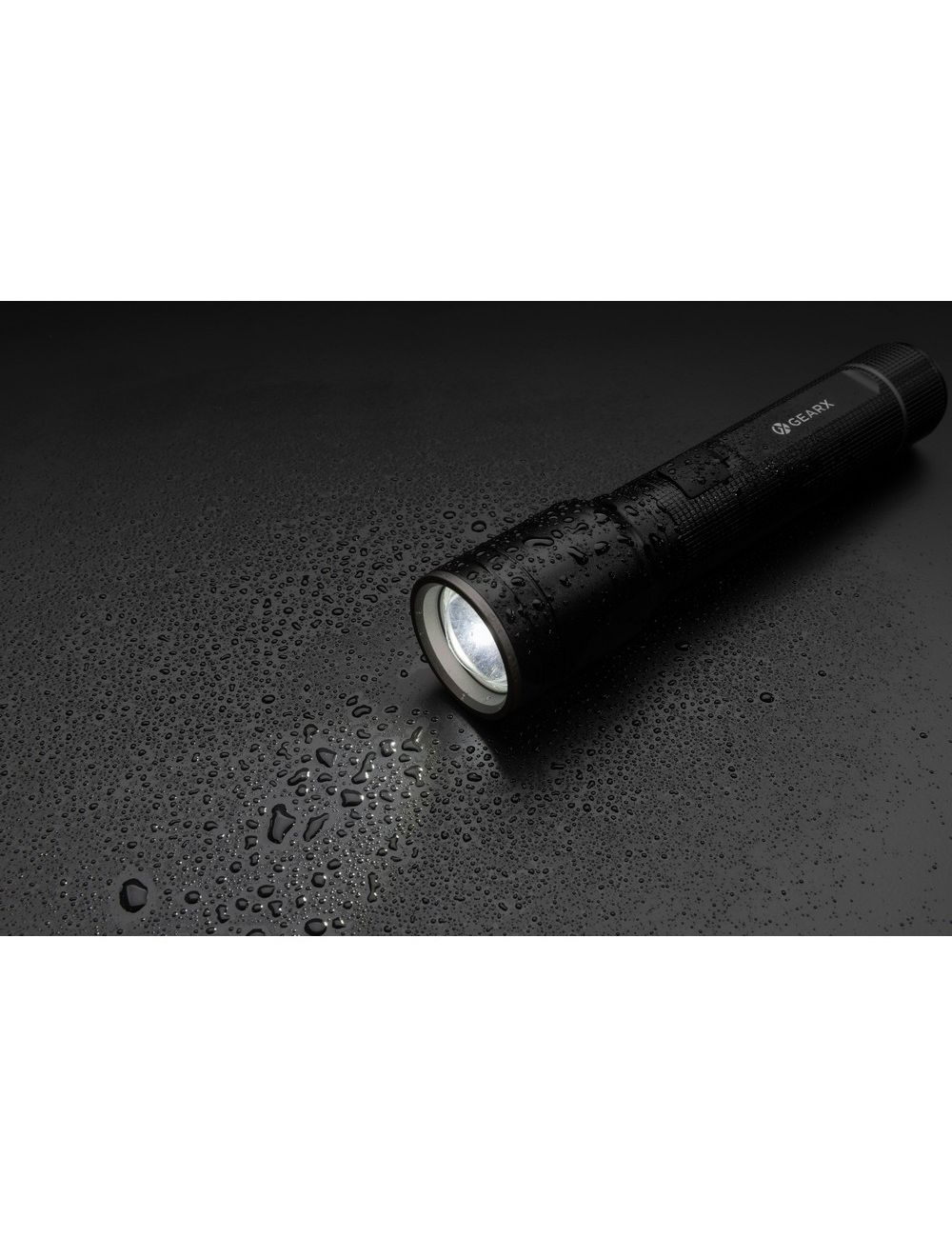 Duża latarka Gear X, ładowana przez USB,...