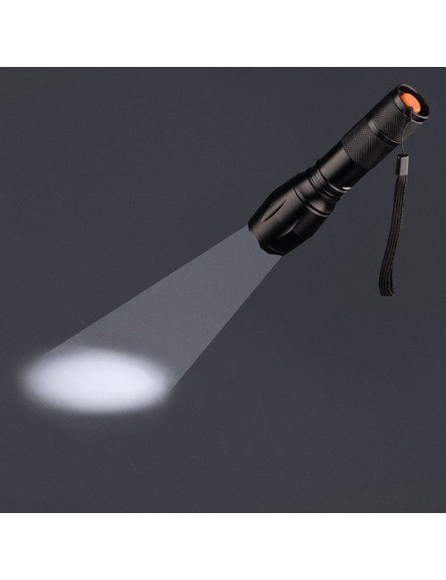 Latarka Bright LED, czarny 