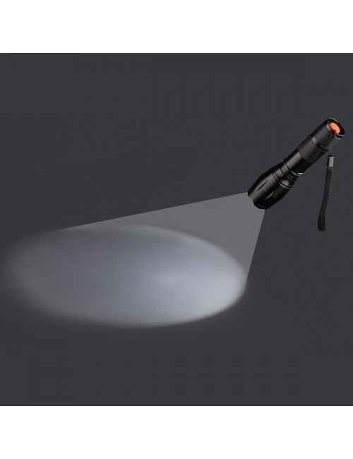 Latarka Bright LED, czarny 