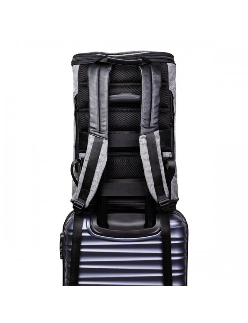 Plecak miejski Diagonal, szary 