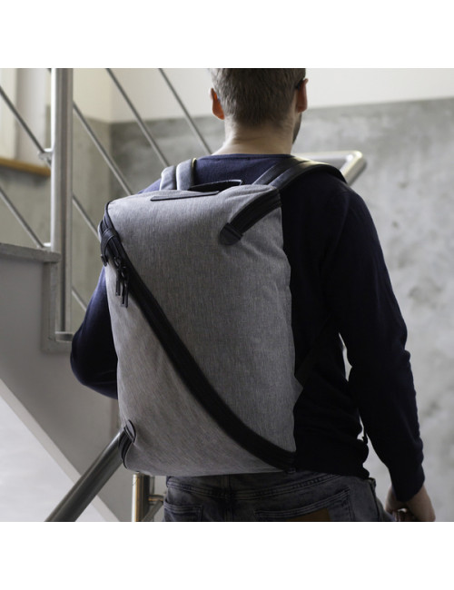 Plecak miejski Diagonal, szary 