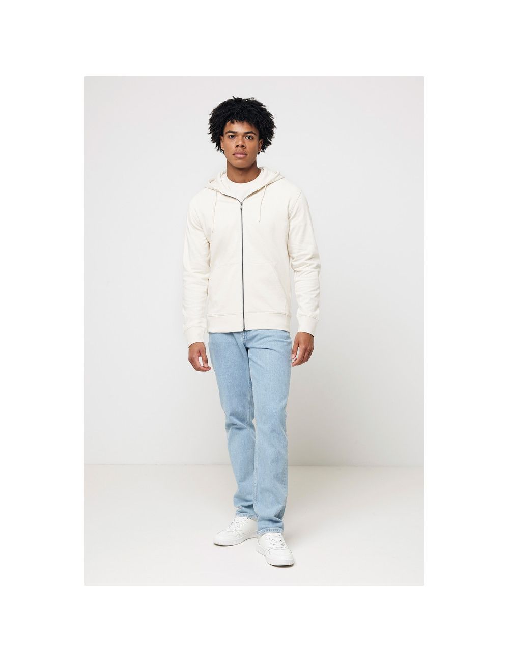 Bluza z kapturem z bawełny z recyklingu Iqoniq...