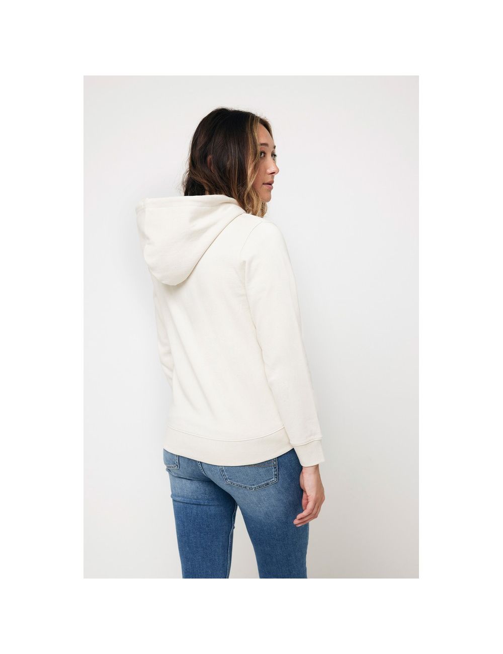 Bluza z kapturem z bawełny z recyklingu Iqoniq...