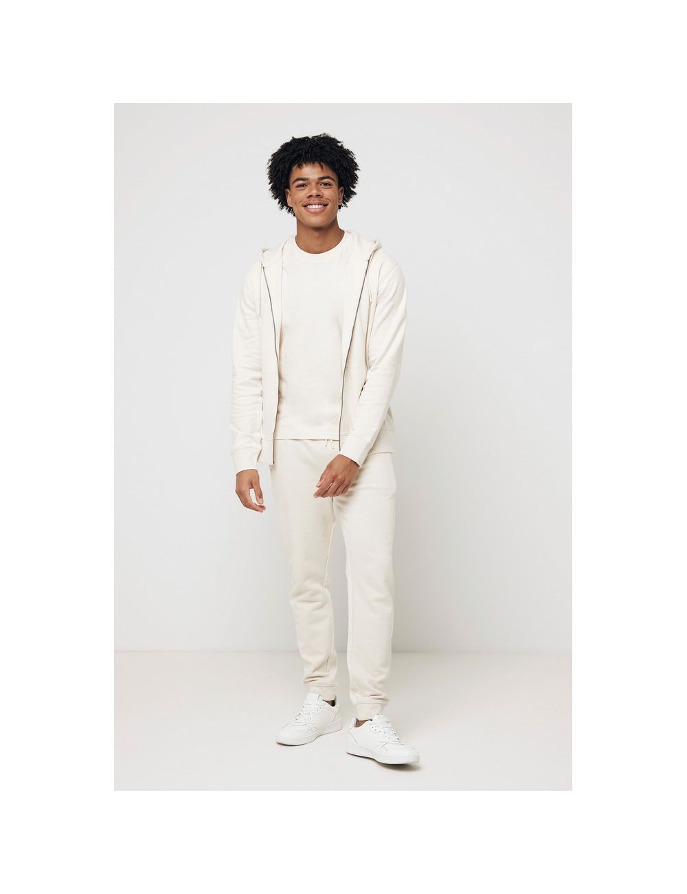 Bluza z kapturem z bawełny z recyklingu Iqoniq...