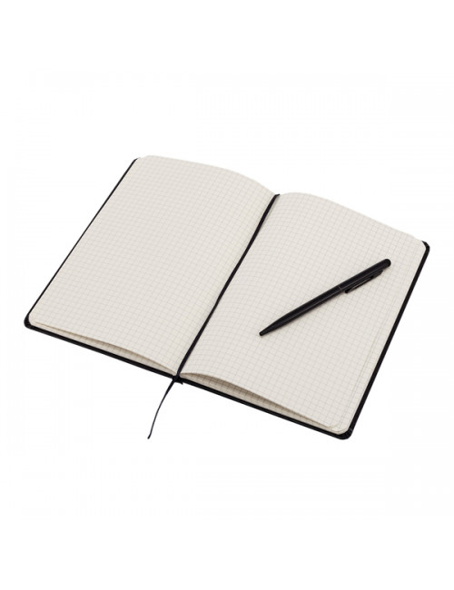 Zestaw notes z długopisem Abrantes, czarny 