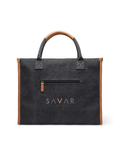 Torba na dokumenty VINGA Bosler, płótno z recyklingu