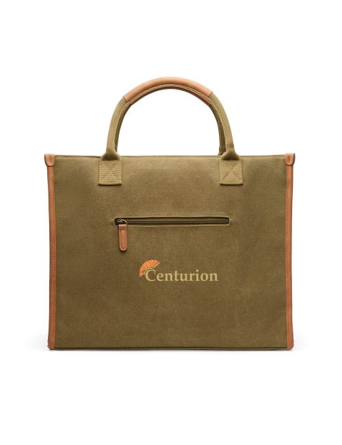 Torba na dokumenty VINGA Bosler, płótno z recyklingu