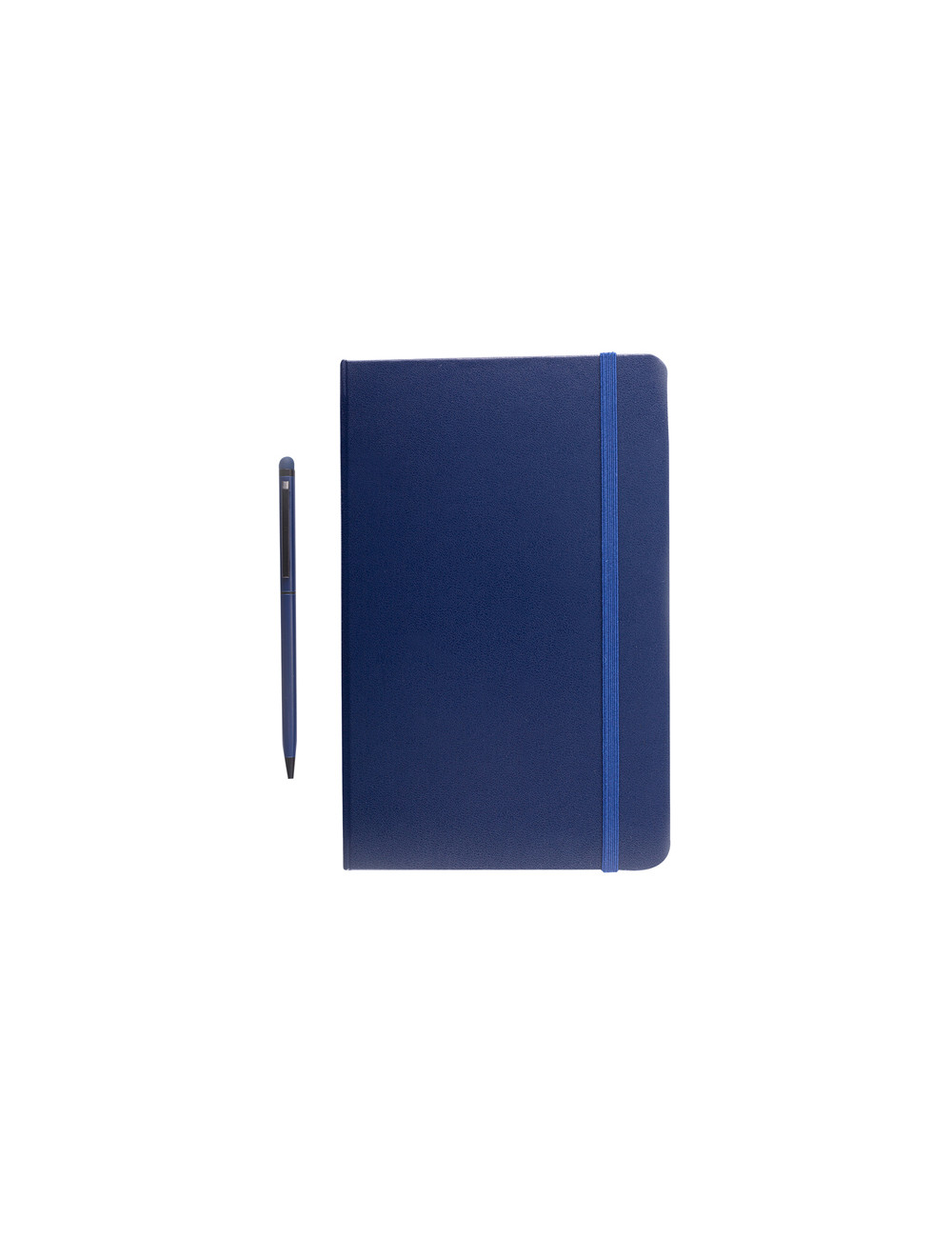 Zestaw notes z długopisem Abrantes, granatowy 