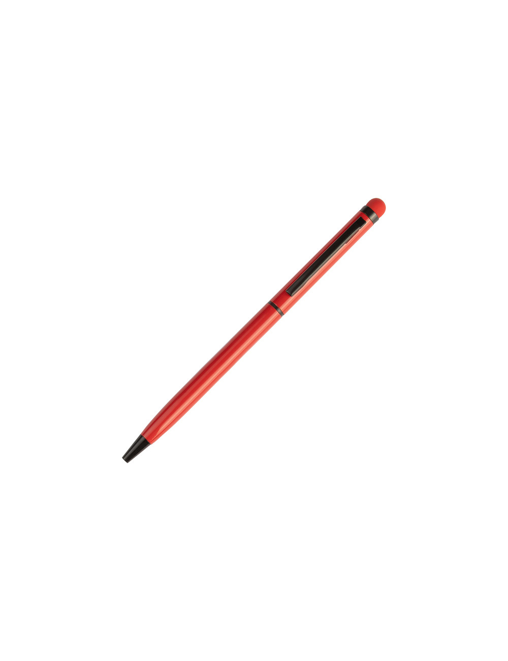 Zestaw notes z długopisem Abrantes, czerwony