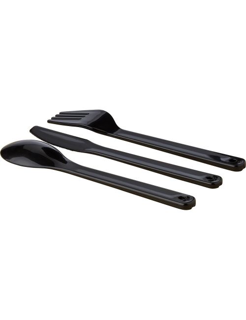 Pudełka śniadaniowe 2 szt., 2x400 ml, bambusowe wieczko, sztućce