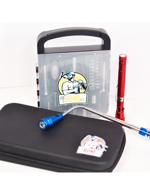 Zestaw narzędzi Ansbach, czarny 