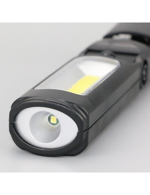 Latarka wielofunkcyjna Ablaze, czarny