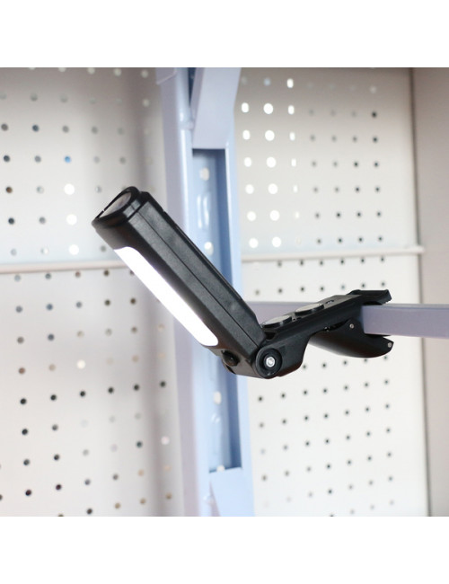 Latarka wielofunkcyjna Ablaze, czarny