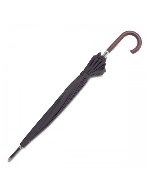 Parasol 16 panelowy Thun, czarny 