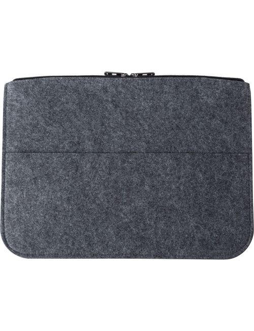 Teczka na dokumenty z filcu RPET, etui na laptopa 14"