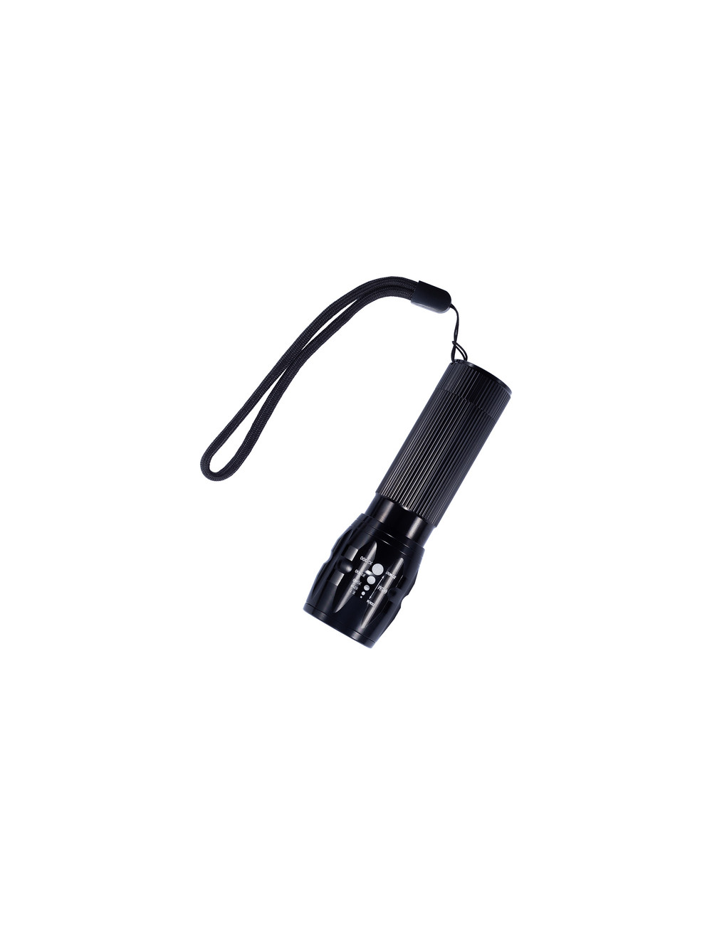 Latarka rowerowa Wheels Alight, czarny 