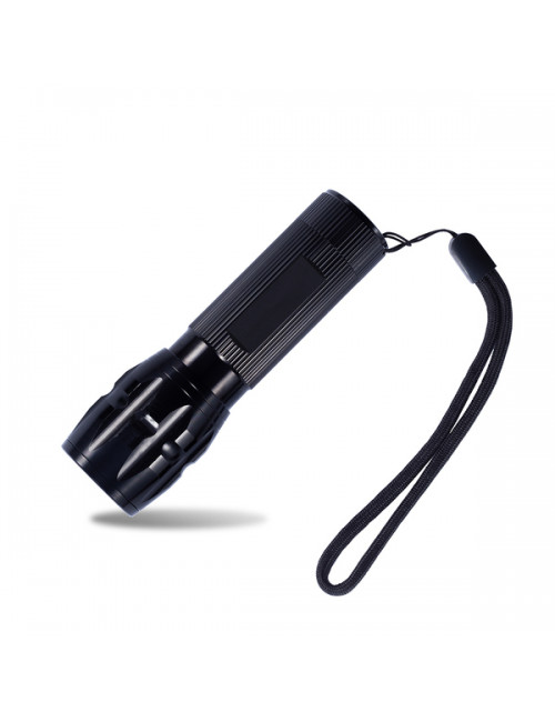 Latarka rowerowa Wheels Alight, czarny 