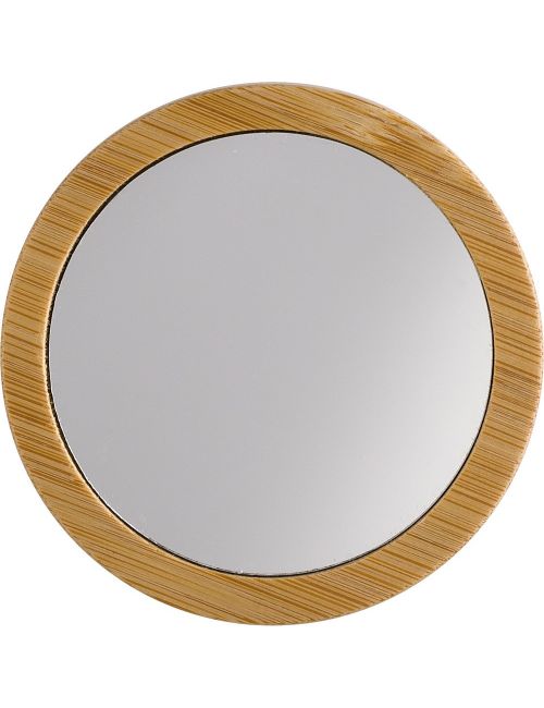 Bambusowe lusterko kieszonkowe