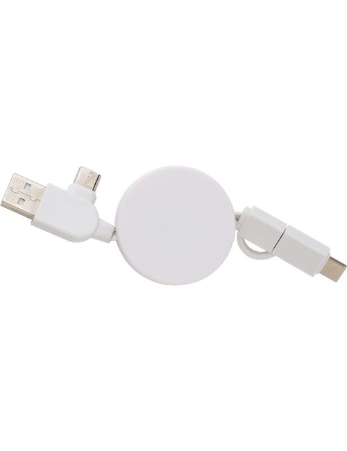 Zwijany kabel do ładowania