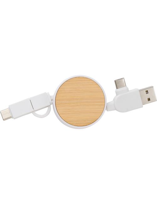 Zwijany kabel do ładowania