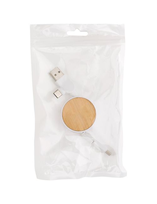 Zwijany kabel do ładowania