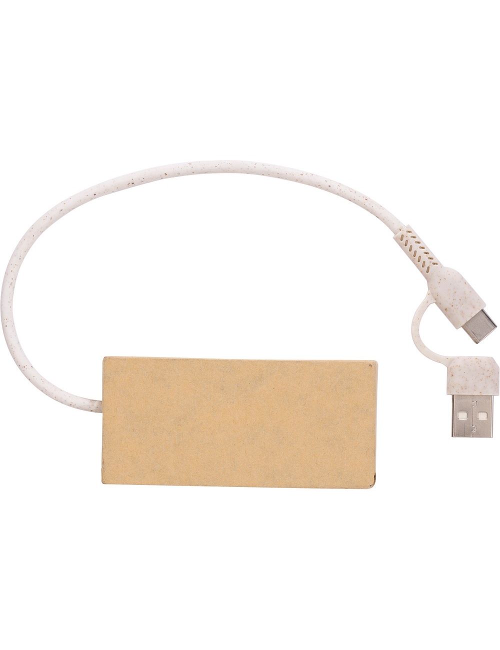 Hub USB 2.0 z kartonu z recyklingu