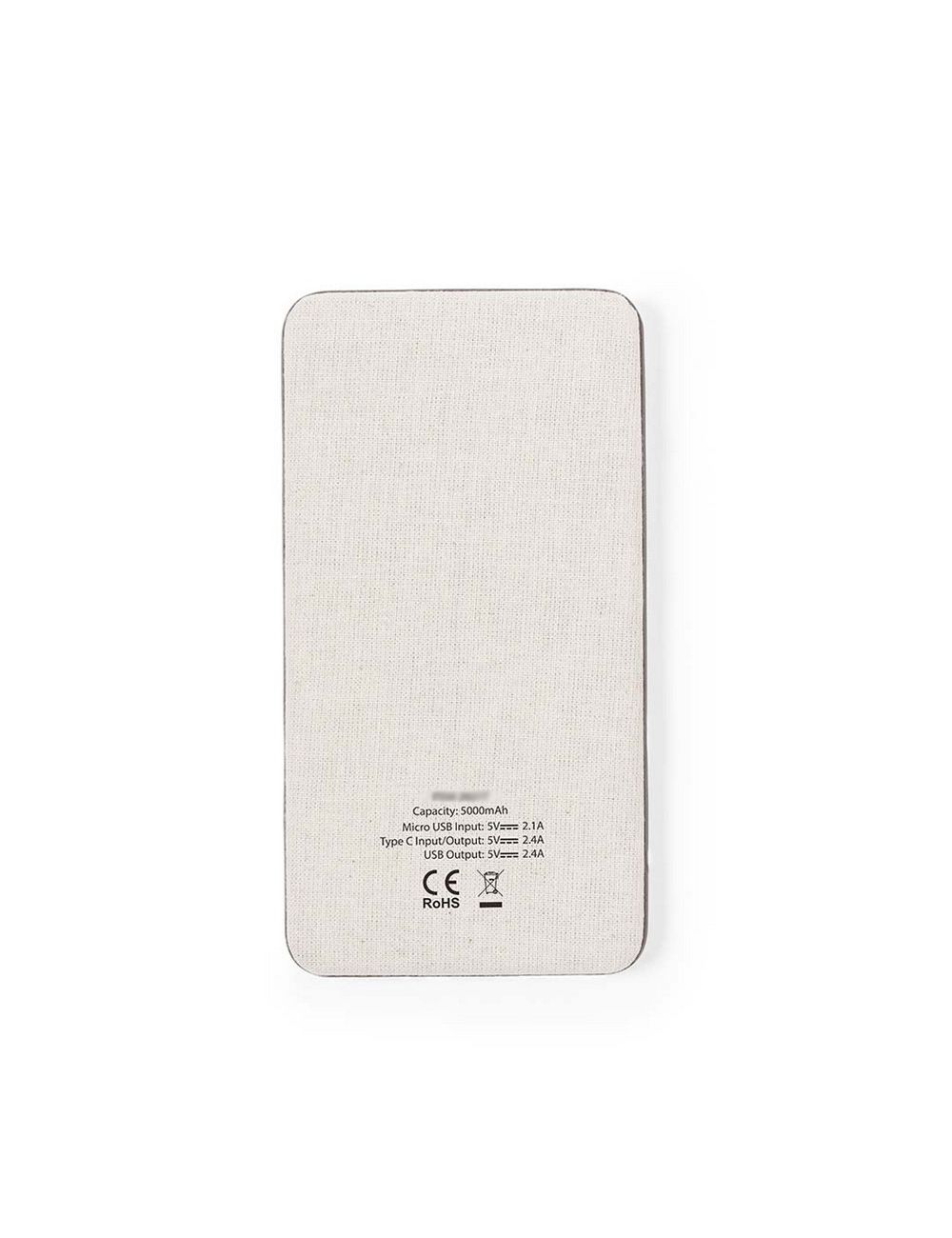 Power bank 5000 mAh z łusek kawowych i bawełny...