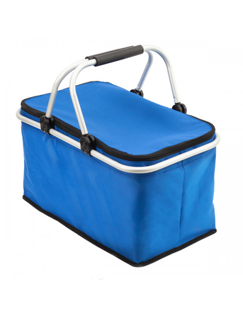 Izotermiczny kosz piknikowy Huron, niebieski 