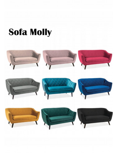 SOFA MOLLY 2 BLUVEL 68 Curry