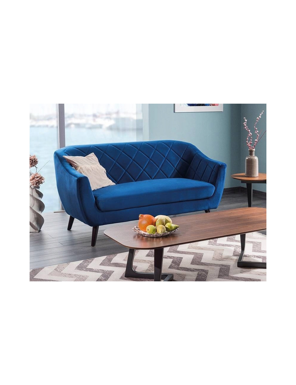 Fotel Molly Bluvel 59 Bordowy