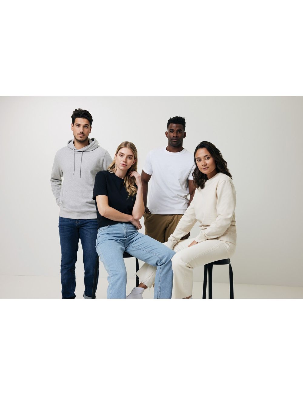 Koszulka z bawełny z recyklingu Iqoniq Bryce